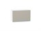 Шкаф верхний горизонтальный Фьюжн Белый, Silky Grey, 360, 600 В*Ш*Г 358*600*320, фасад МДФ  Silky Grey, корпус  Белый ms2510VVT_51918