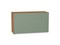 Шкаф верхний горизонтальный Фьюжн Дуб Вотан, Silky Mint, 460, 800 В*Ш*Г 458*800*318, фасад МДФ  Silky Mint, корпус  Дуб Вотан ms2510VVT_60659