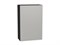 Шкаф верхний с 1-ой дверцей Фьюжн Graphite, Silky Light Grey, 920, 600 В*Ш*Г 920*600*320, фасад МДФ  Silky Light Grey, корпус  Graphite ms2510VVT_66609