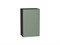 Шкаф верхний с 1-ой дверцей Фьюжн Graphite, Silky Mint, 720, 450 В*Ш*Г 716*450*320, фасад МДФ  Silky Mint, корпус  Graphite ms2510VVT_52009