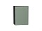 Шкаф верхний с 1-ой дверцей Фьюжн Graphite, Silky Mint, 720, 500 В*Ш*Г 716*500*320, фасад МДФ  Silky Mint, корпус  Graphite ms2510VVT_52010