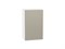 Шкаф верхний с 1-ой дверцей Фьюжн Белый, Silky Grey, 720, 450 В*Ш*Г 716*450*320, фасад МДФ  Silky Grey, корпус  Белый ms2510VVT_51975