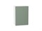 Шкаф верхний с 1-ой дверцей Фьюжн Белый, Silky Mint, 720, 500 В*Ш*Г 716*500*320, фасад МДФ  Silky Mint, корпус  Белый ms2510VVT_52001