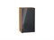 Шкаф верхний с 1-ой дверцей Фьюжн Дуб Вотан, Anthracite, 720, 400 В*Ш*Г 716*400*320, фасад МДФ  Anthracite, корпус  Дуб Вотан ms2510VVT_60800