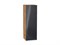 Шкаф верхний с 1-ой дверцей Фьюжн Дуб Вотан, Anthracite, 920, 300 В*Ш*Г 920*300*320, фасад МДФ  Anthracite, корпус  Дуб Вотан ms2510VVT_60804