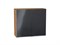 Шкаф верхний с 2-мя дверцами Фьюжн Дуб Вотан, Anthracite, 720, 800 В*Ш*Г 716*800*320, фасад МДФ  Anthracite, корпус  Дуб Вотан ms2510VVT_60834