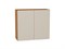 Шкаф верхний с 2-мя дверцами Фьюжн Дуб Вотан, Cream Silk, 720, 800 В*Ш*Г 716*800*320, фасад МДФ  Cream Silk, корпус  Дуб Вотан ms2510VVT_71936