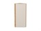 Шкаф верхний торцевой Фьюжн Дуб Вотан, Cream Silk, 920 В*Ш*Г 920*300*306, фасад МДФ  Cream Silk, корпус  Дуб Вотан ms2510VVT_71944