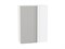 Шкаф верхний прямой угловой Фьюжн Белый, Silky Light Grey, 920 В*Ш*Г 920*700*345, фасад МДФ  Silky Light Grey, корпус  Белый ms2510VVT_66569