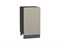 Шкаф нижний с 1-ой дверцей Фьюжн Graphite, Silky Grey, 450 В*Ш*Г 816*450*480, фасад МДФ  Silky Grey, корпус  Graphite ms2510VVT_52171