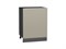 Шкаф нижний с 1-ой дверцей Фьюжн Graphite, Silky Grey, 600 В*Ш*Г 816*600*480, фасад МДФ  Silky Grey, корпус  Graphite ms2510VVT_52173