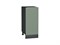 Шкаф нижний с 1-ой дверцей Фьюжн Graphite, Silky Mint, 350 В*Ш*Г 816*350*480, фасад МДФ  Silky Mint, корпус  Graphite ms2510VVT_65137