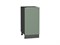Шкаф нижний с 1-ой дверцей Фьюжн Graphite, Silky Mint, 400 В*Ш*Г 816*400*480, фасад МДФ  Silky Mint, корпус  Graphite ms2510VVT_52178