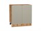Шкаф нижний с 2-мя дверцами Фьюжн Дуб Вотан, Silky Grey, 800 В*Ш*Г 816*800*480, фасад МДФ  Silky Grey, корпус  Дуб Вотан ms2510VVT_61012