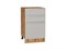 Шкаф нижний с 3-мя ящиками Фьюжн Дуб Вотан, Silky Light Grey, 500 В*Ш*Г 816*500*480, фасад МДФ  Silky Light Grey, корпус  Дуб Вотан ms2510VVT_66696
