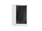 Шкаф нижний торцевой Фьюжн Белый, Anthracite В*Ш*Г 816*296*554, фасад МДФ  Anthracite, корпус  Белый ms2510VVT_36951