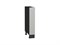 Шкаф нижний бутылочница Фьюжн Graphite, Silky Light Grey, 150 В*Ш*Г 816*150*480, фасад МДФ  Silky Light Grey, корпус  Graphite ms2510VVT_66642