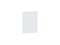Фасад ФГ Фьюжн 55.40 В*Ш*Г 552*396*18, фасад МДФ  Silky White ms2510VVT_078-6708 (51558)