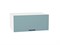 Кухонный гарнитур модульный Флэт-01 В*Ш*Г 2140*2600*600, фасад ЛДСП  Grey-green In 2S, корпус  Белый, столешница  Мрамор черный ms2510VVT_57230