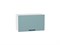 Кухонный гарнитур модульный Флэт-01 В*Ш*Г 2140*2600*600, фасад ЛДСП  Grey-green In 2S, корпус  Белый, столешница  Мрамор черный ms2510VVT_57230