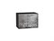 Шкаф верхний горизонтальный Флэт Graphite, Temple Stone 2S, 360, 500 В*Ш*Г 358*500*318, фасад ЛДСП  Temple Stone 2S, корпус  Graphite ms2510VVT_52585