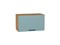 Шкаф верхний горизонтальный Флэт Дуб Вотан, Grey-green In 2S, 360, 600 В*Ш*Г 358*600*318, фасад ЛДСП  Grey-green In 2S, корпус  Дуб Вотан ms2510VVT_62382