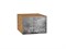 Шкаф верхний горизонтальный глубокий Флэт Дуб Вотан, Temple Stone 2S, 500 В*Ш*Г 358*500*574, фасад ЛДСП  Temple Stone 2S, корпус  Дуб Вотан ms2510VVT_62350
