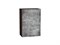 Шкаф верхний с 1-ой дверцей Флэт Graphite, Temple Stone 2S, 720, 500 В*Ш*Г 716*500*318, фасад ЛДСП  Temple Stone 2S, корпус  Graphite ms2510VVT_52629