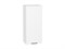 Шкаф верхний с 1-ой дверцей Флэт Белый, White In 2S, 920, 400 В*Ш*Г 920*400*318, фасад ЛДСП  White In 2S, корпус  Белый ms2510VVT_55646