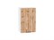 Шкаф верхний с 1-ой дверцей Флэт Белый, Wotan Oak 2S, 720, 450 В*Ш*Г 716*450*318, фасад ЛДСП  Wotan Oak 2S, корпус  Белый ms2510VVT_52598