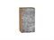 Шкаф верхний с 1-ой дверцей Флэт Дуб Вотан, Temple Stone 2S, 720, 400 В*Ш*Г 716*400*318, фасад ЛДСП  Temple Stone 2S, корпус  Дуб Вотан ms2510VVT_62449