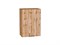 Шкаф верхний с 1-ой дверцей Флэт Дуб Вотан, Wotan Oak 2S, 720, 500 В*Ш*Г 716*500*318, фасад ЛДСП  Wotan Oak 2S, корпус  Дуб Вотан ms2510VVT_62442