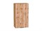 Шкаф верхний с 1-ой дверцей Флэт Дуб Вотан, Wotan Oak 2S, 920, 500 В*Ш*Г 920*500*318, фасад ЛДСП  Wotan Oak 2S, корпус  Дуб Вотан ms2510VVT_62447