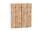 Шкаф верхний с 2-мя дверцами Флэт Белый, Wotan Oak 2S, 920, 800 В*Ш*Г 920*800*318, фасад ЛДСП  Wotan Oak 2S, корпус  Белый ms2510VVT_52639