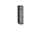 Шкаф верхний бутылочница Флэт Graphite, Temple Stone 2S, 150 В*Ш*Г 716*150*318, фасад ЛДСП  Temple Stone 2S, корпус  Graphite ms2510VVT_52564