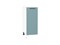 Шкаф нижний с 1-ой дверцей Флэт Белый, Grey-green In 2S, 300 В*Ш*Г 816*300*478, фасад ЛДСП  Grey-green In 2S, корпус  Белый ms2510VVT_56940
