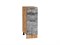 Шкаф нижний с 3-мя ящиками Флэт Дуб Вотан, Temple Stone 2S, 300 В*Ш*Г 816*300*478, фасад ЛДСП  Temple Stone 2S, корпус  Дуб Вотан ms2510VVT_62578