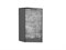 Шкаф нижний торцевой Флэт Graphite, Temple Stone 2S В*Ш*Г 816*296*552, фасад ЛДСП  Temple Stone 2S, корпус  Graphite ms2510VVT_52751