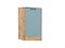 Шкаф нижний торцевой Флэт Дуб Вотан, Grey-green In 2S В*Ш*Г 816*296*552, фасад ЛДСП  Grey-green In 2S, корпус  Дуб Вотан ms2510VVT_62601