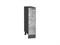 Шкаф нижний бутылочница Флэт Graphite, Temple Stone 2S, 200 В*Ш*Г 816*200*478, фасад ЛДСП  Temple Stone 2S, корпус  Graphite ms2510VVT_52675