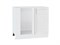 Кухонный гарнитур модульный Сканди-04 В*Ш*Г 2340*2650/1590*600, фасад МДФ/Стекло  White Softwood, корпус  Белый, столешница  Мрамор альпийский ms2510VVT_56358