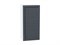 Шкаф верхний с 1-ой дверцей Сканди Белый, Graphite Softwood, 920, 450 В*Ш*Г 920*450*320, фасад МДФ  Graphite Softwood, корпус  Белый ms2510VVT_41391