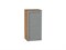 Шкаф верхний с 1-ой дверцей Сканди Дуб Вотан, Grey Softwood, 720, 350 В*Ш*Г 716*350*320, фасад МДФ  Grey Softwood, корпус  Дуб Вотан ms2510VVT_65206