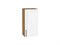 Шкаф верхний с 1-ой дверцей Сканди Дуб Вотан, White Silkwood, 720, 350 В*Ш*Г 716*350*320, фасад МДФ  White Silkwood, корпус  Дуб Вотан ms2510VVT_70175
