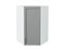 Шкаф верхний угловой Сканди Белый, Grey Softwood, 920 В*Ш*Г 920*600*600, фасад МДФ  Grey Softwood, корпус  Белый ms2510VVT_41694