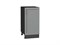 Шкаф нижний с 1-ой дверцей Сканди Graphite, Grey Softwood, 400 В*Ш*Г 816*400*480, фасад МДФ  Grey Softwood, корпус  Graphite ms2510VVT_41817