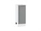 Шкаф нижний с 1-ой дверцей Сканди Белый, Grey Softwood, 300 В*Ш*Г 816*300*480, фасад МДФ  Grey Softwood, корпус  Белый ms2510VVT_41805
