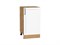 Шкаф нижний с 1-ой дверцей Сканди Дуб Вотан, White Silkwood, 450 В*Ш*Г 816*450*480, фасад МДФ  White Silkwood, корпус  Дуб Вотан ms2510VVT_70296