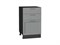 Шкаф нижний с 3-мя ящиками Сканди Graphite, Grey Softwood, 500 В*Ш*Г 816*500*480, фасад МДФ  Grey Softwood, корпус  Graphite ms2510VVT_41916
