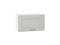 Шкаф верхний горизонтальный Лофт Белый, Grey Silk, 360, 600 В*Ш*Г 358*600*320, фасад МДФ  Grey Silk, корпус  Белый ms2510VVT_69540